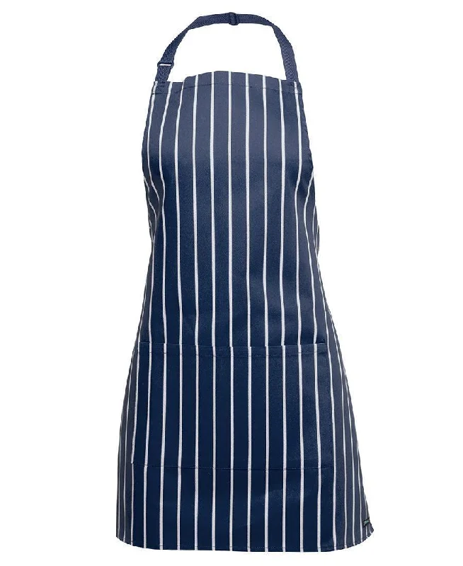 Mid-Length Striped Apron