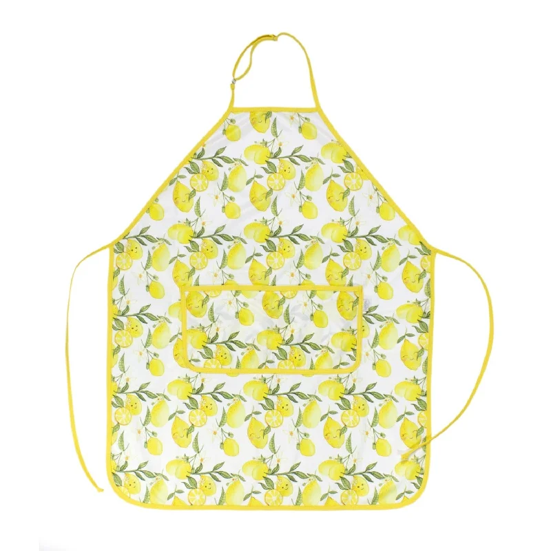 Fresh Lemon Apron - fits sizes youth small through adult 2XL