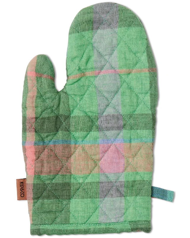 Jewel Of The Nile Tartan Oven Mitt