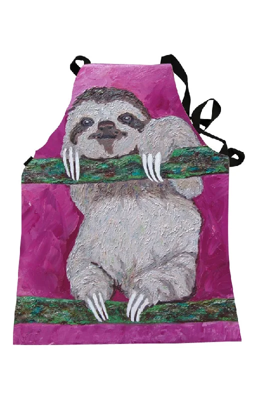 Sloth Apron -Leisurely Life