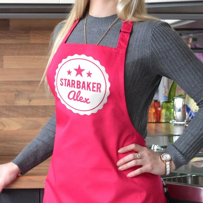 Personalised Star Baker Apron