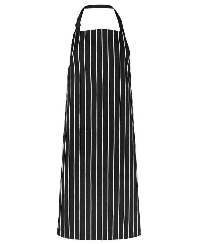 Striped Bib Apron - Without Pocket