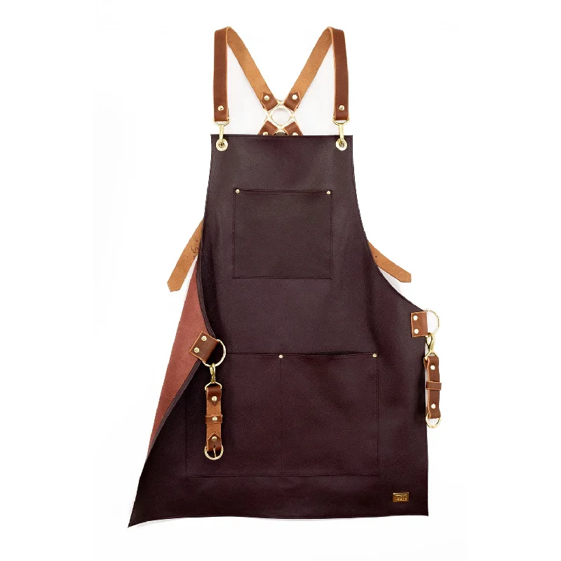 wine leather apron