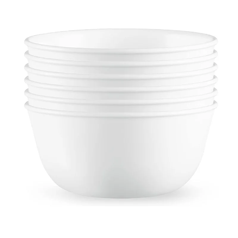 6-Pack Corelle 28oz Triple Layer Glass Vitrelle Soup/Cereal Bowls Set