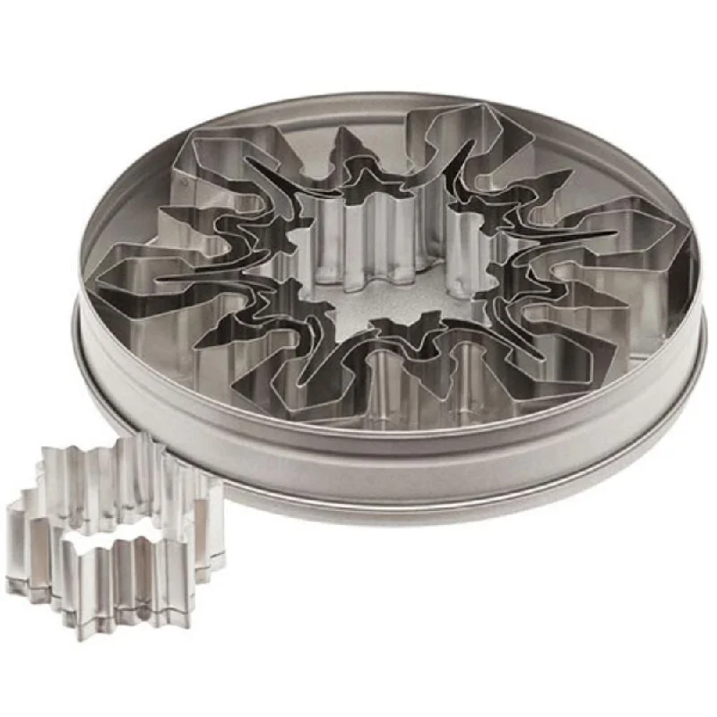 Ateco 5PC Snowflake Cookie Cutter