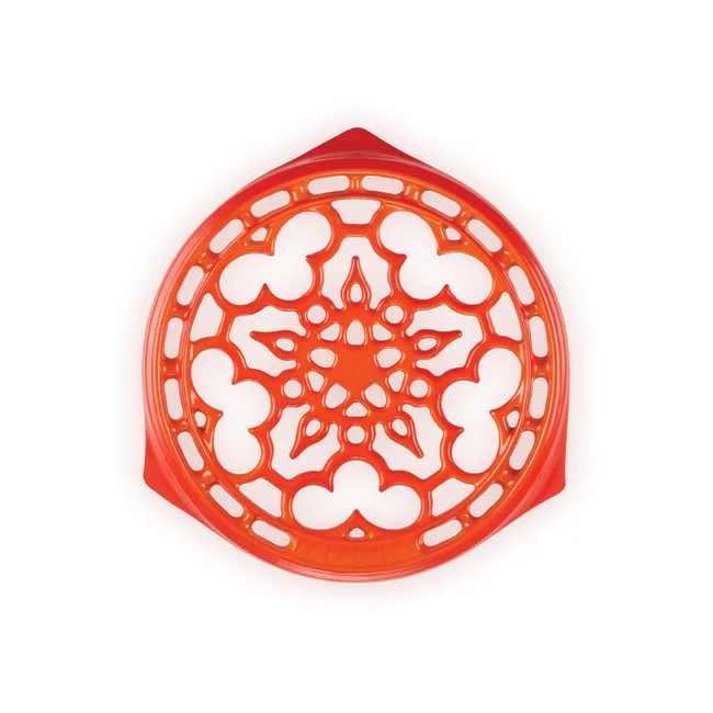 Le Creuset's Deluxe Round Trivet, Flame