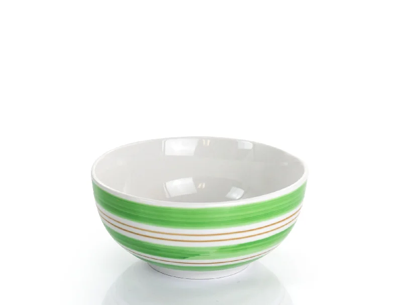 126914122, Gibson Home - Sunset Stripe, 6'' Ceramic Bowl