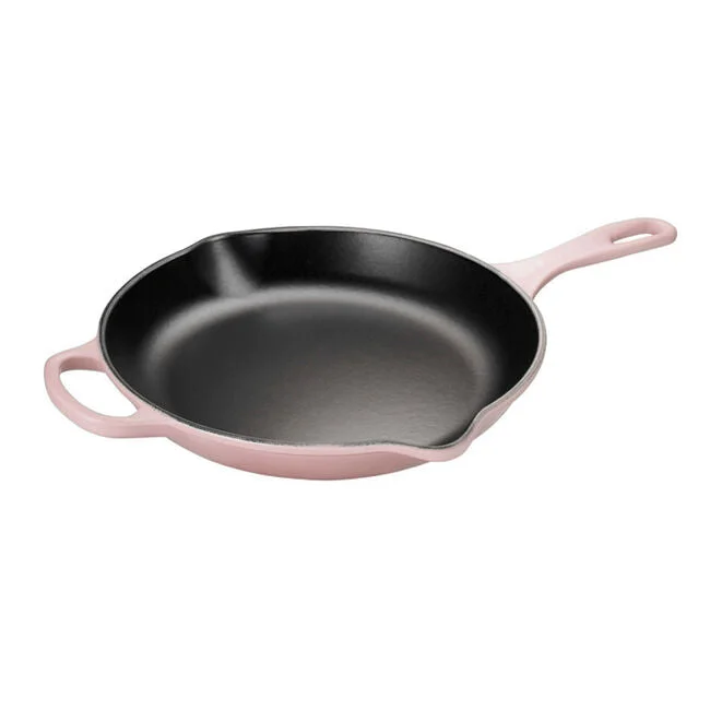 Le Creuset 10.25" Round Skillet, Shell Pink