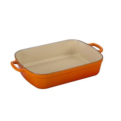 Le Creuset 4.9 Litre Rectangular Roaster, Flame