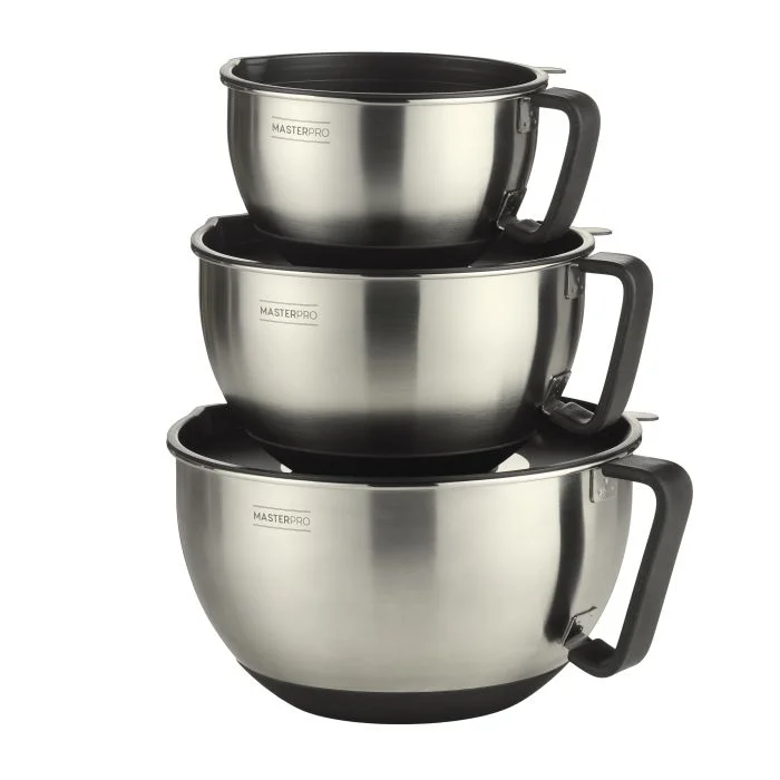 Master Pro Stainless Steel Mixing Bowl Set