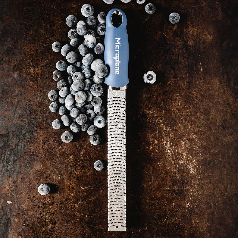 Microplane 12" Premium Classic Zester / Grater, Denim Blue