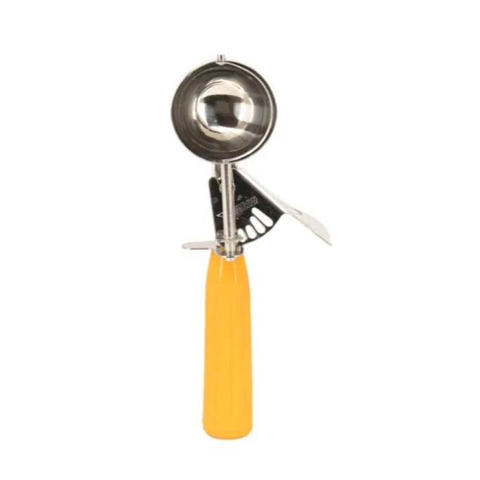 Nella 1.63 Oz Ice Cream Disher #20, Yellow Handle