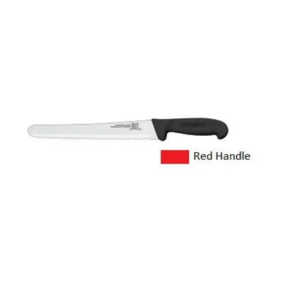 Nella 10" Curved Wave Slicer, Red Handle