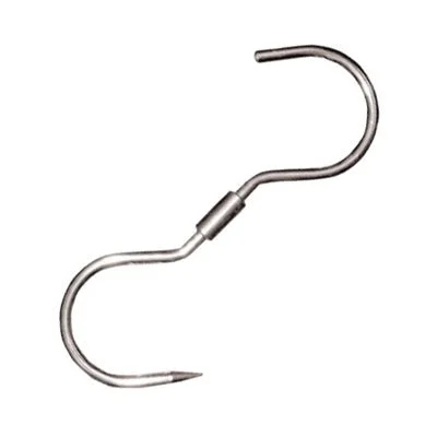 Nella 120 mm x 5 mm S Hook, Stainless Steel