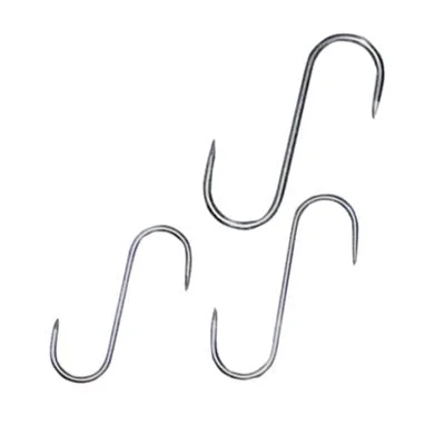 Nella 160 mm x 6 mm S Hook, Stainless Steel