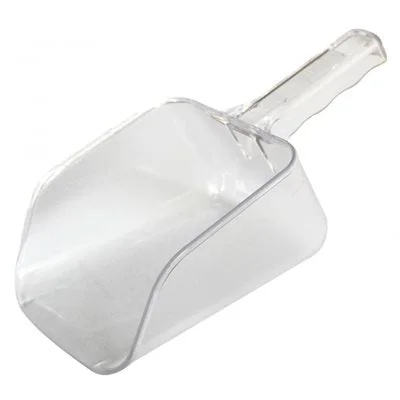 Nella 32 Oz Plastic Utility Scoop, Clear