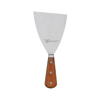 Nella 4.75" x 3" Pan Scraper, Wood Handle