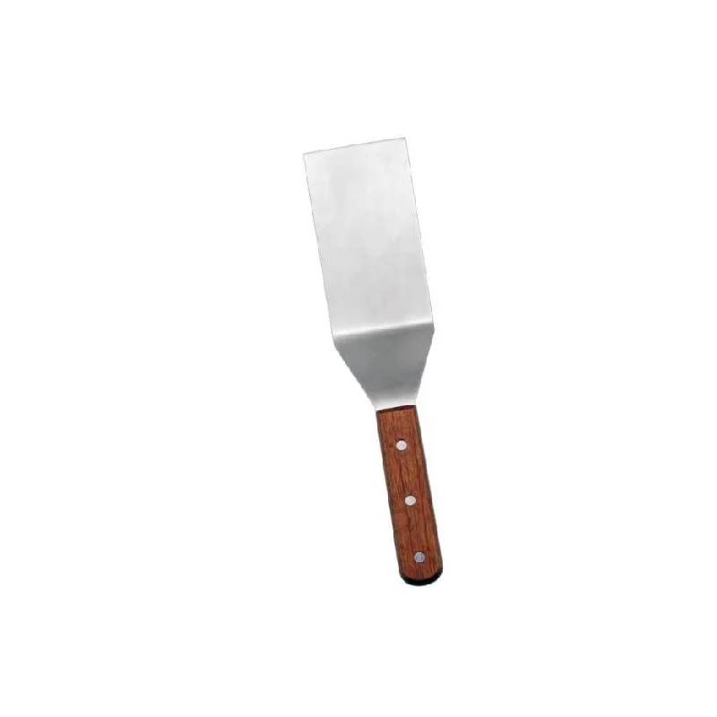 Nella 4" x 3.75" Turner, Wood Handle