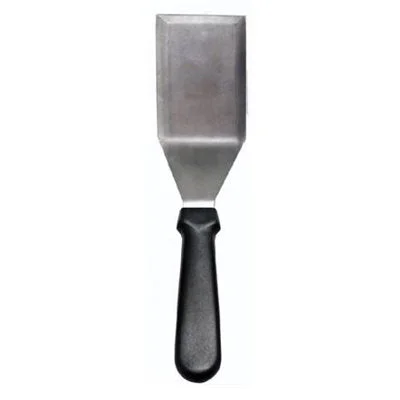 Nella 5" x 3" Hamburger Turner, Black Handle