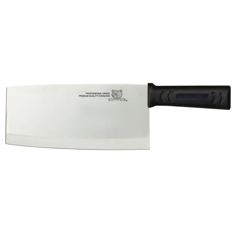 Nella 8.5" Chinese Style Cleaver, Black Handle