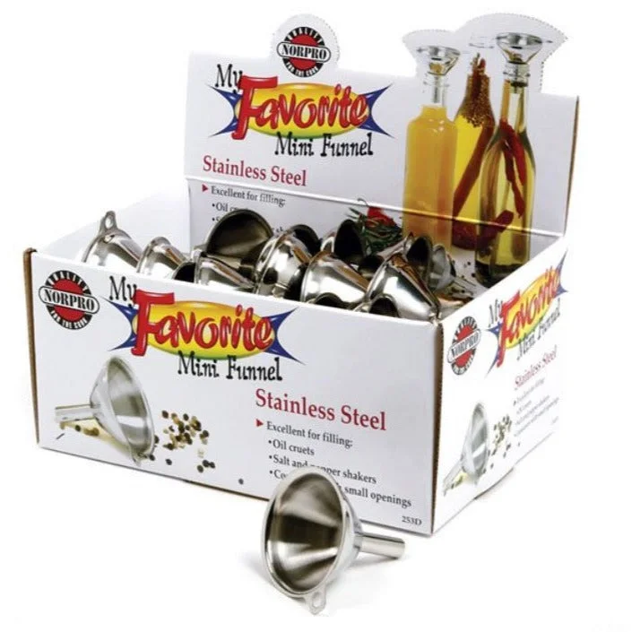 Norpro 2" Mini Funnel Stainless Steel