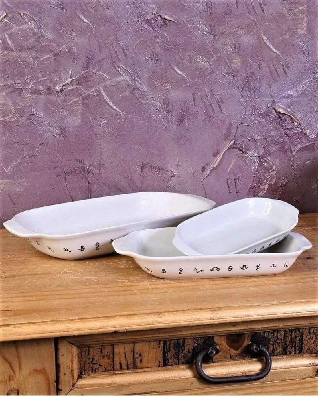 Ranch Brands Casserole Dishes - 3 PC Set