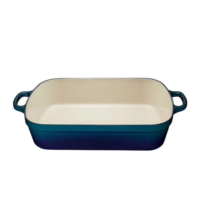 Le Creuset 4.9 Litre Rectangular Roaster, Agave