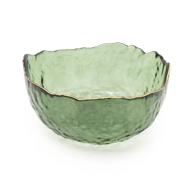 Charming Small Green Glass Bowl