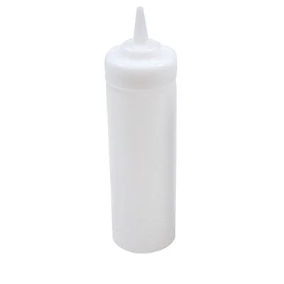 TableCraft 12 Oz Wide Mouth Squeeze Bottle Heat Resistant to 175° F