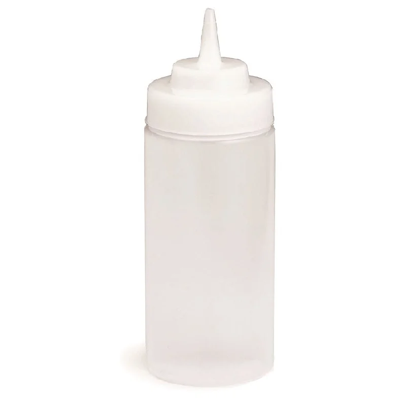 TableCraft 8 Oz Wide Mouth Squeeze Bottle