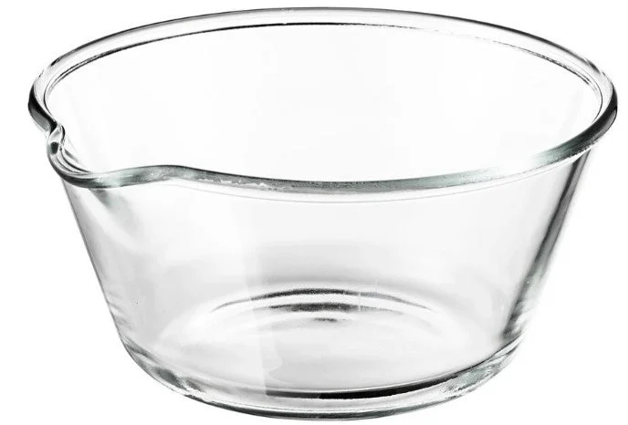 VARDAGEN Bowl, clear glass, 26 cm