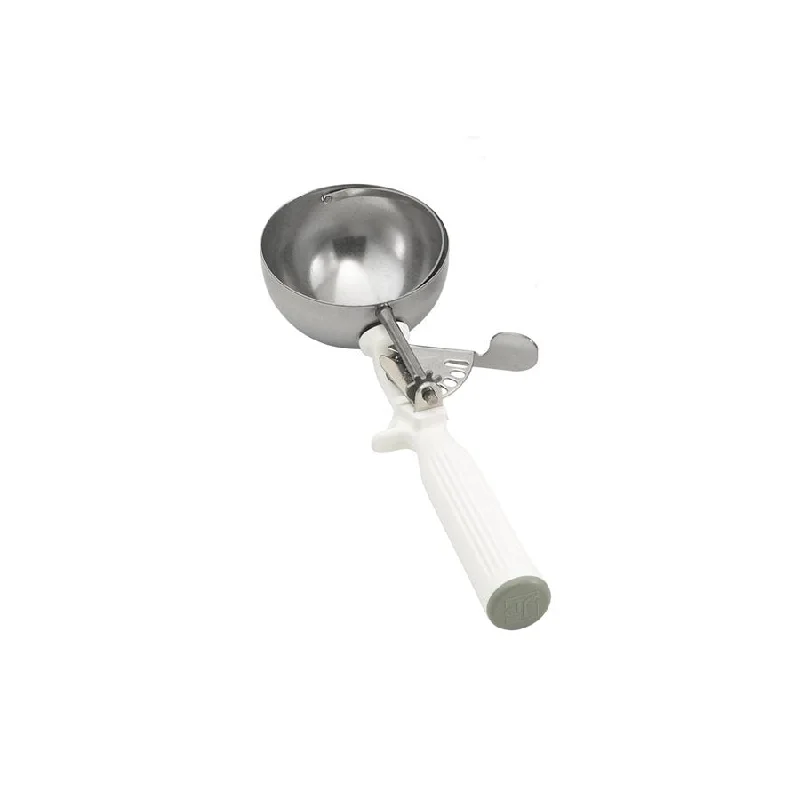 Vollrath 5.33 Oz Disher #6, White Handle