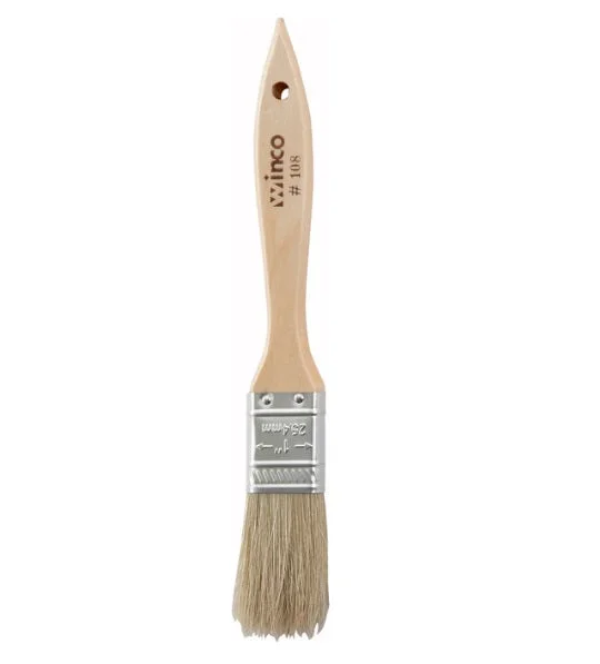 Winco 1" Pastry Brush - WBR-10