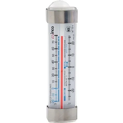 Winco Fridge & Freezer Thermometer -20° to 70° F