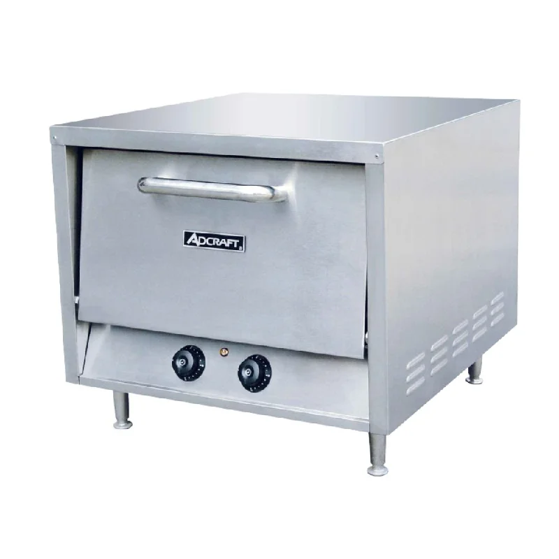 Adcraft 23" Countertop Double Deck Pizza Oven 240V, 1 Phase