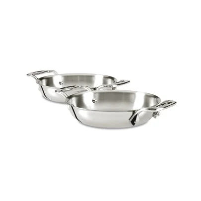 All-Clad 6" Gratins, Stainless Steel, 2 /Set