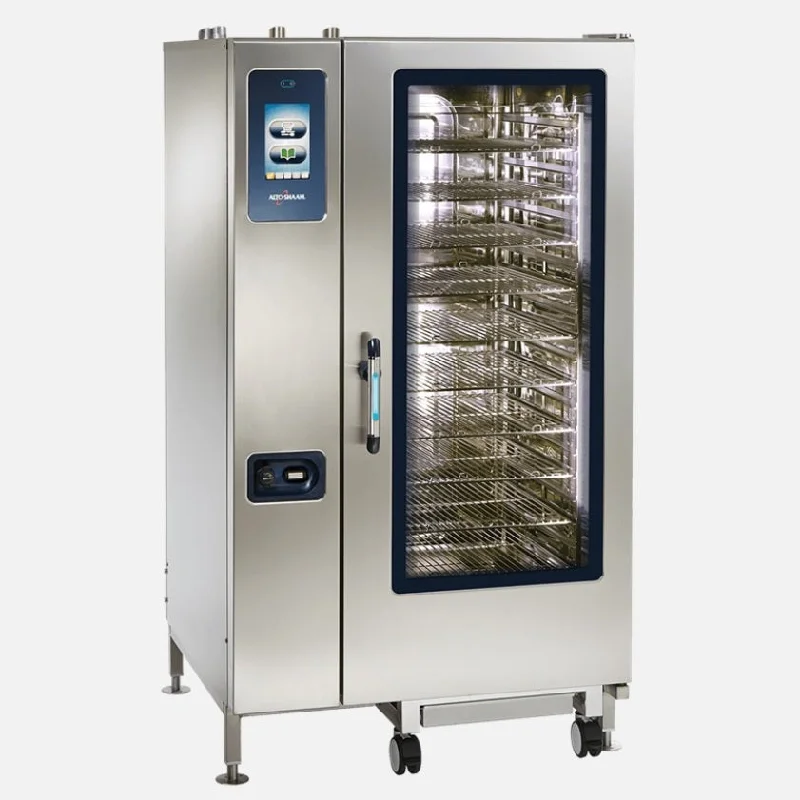 Alto-Sham CombiTherm Natural Gas Boiler Free Combi Oven with Roll In Cart