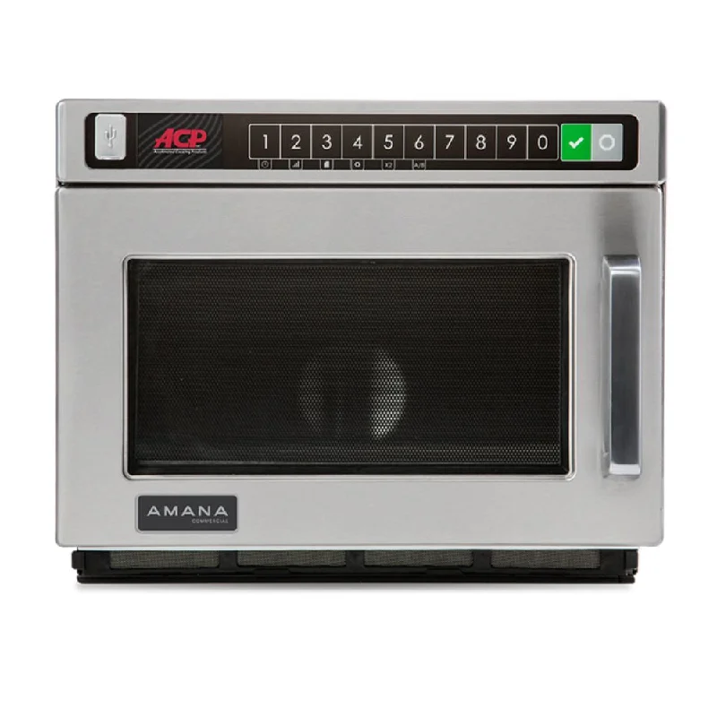 Amana C-Max Microwave 0.6 Cu Ft, High Volume, Touch Controls 1800 Watt 208/240V