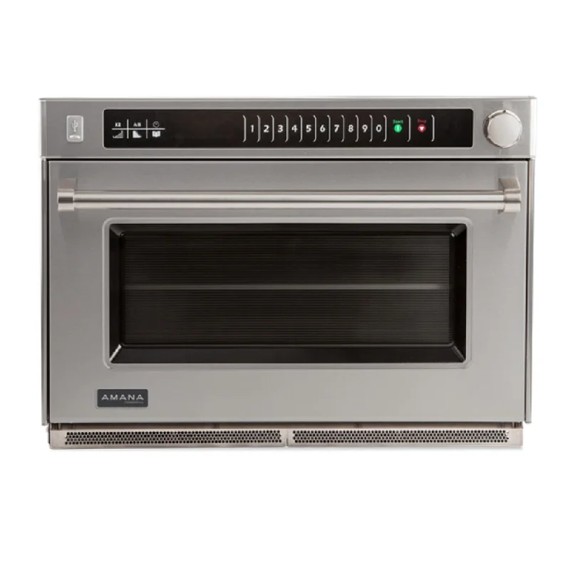 Amana Microwave Steamer Oven 1.6 Cu Ft, Heavy Volume, Touch Controls, 2200 Watt 208/240V