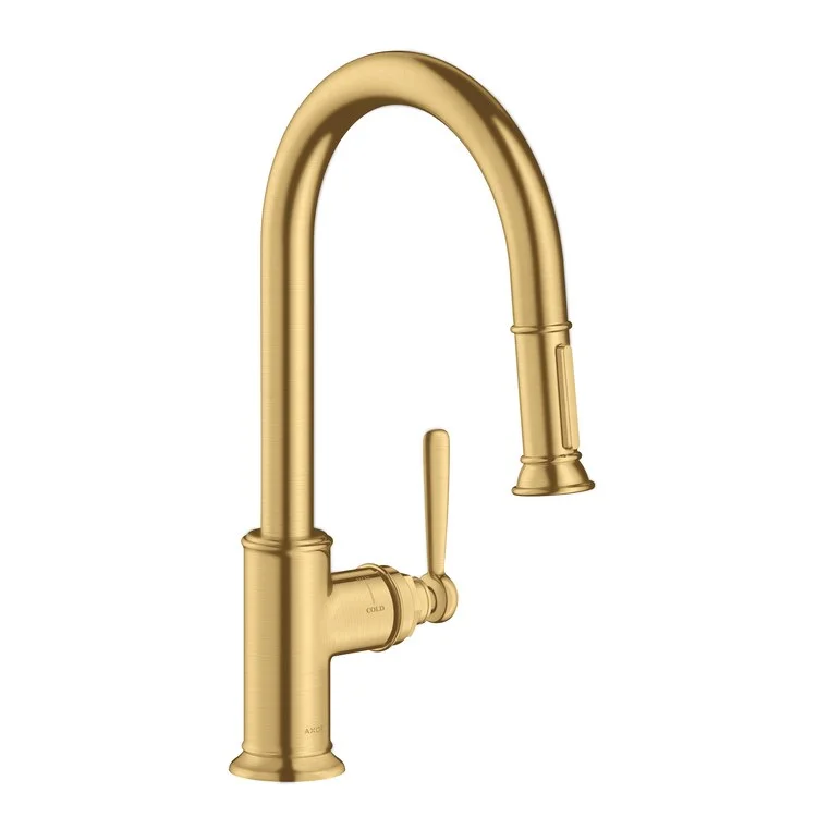 Kitchen Faucet Montreux 1 Lever ADA Brushed Gold Optic 1.75 Gallons per Minute