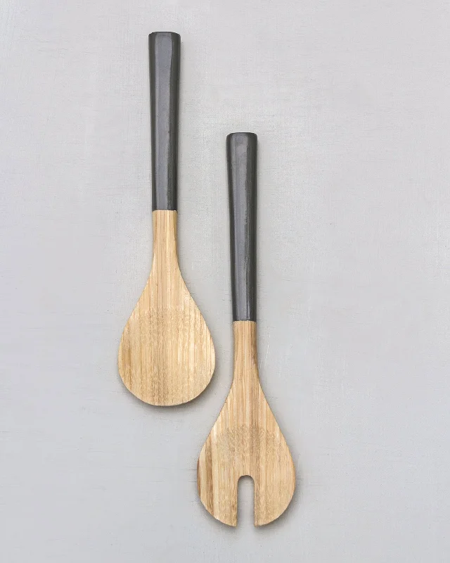 Bamboo Spoons (Set of 2) - Grey