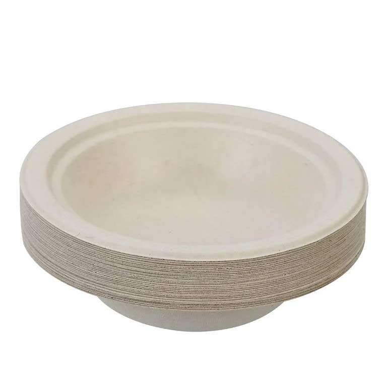 L&L Eco Side Bowl, Natural, 18cm, 30pk