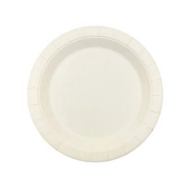 Earth Hd Paper Dinner Plate, White, 50pk, 23cm