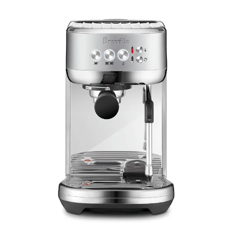 Breville The Bambino Plus Espresso Machine, Brushed Stainless, 120V