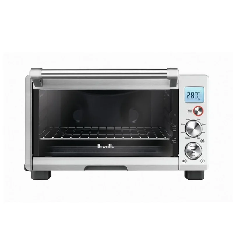 Breville The Smart Oven Compact Countertop Convection Oven, Brushed Stainless