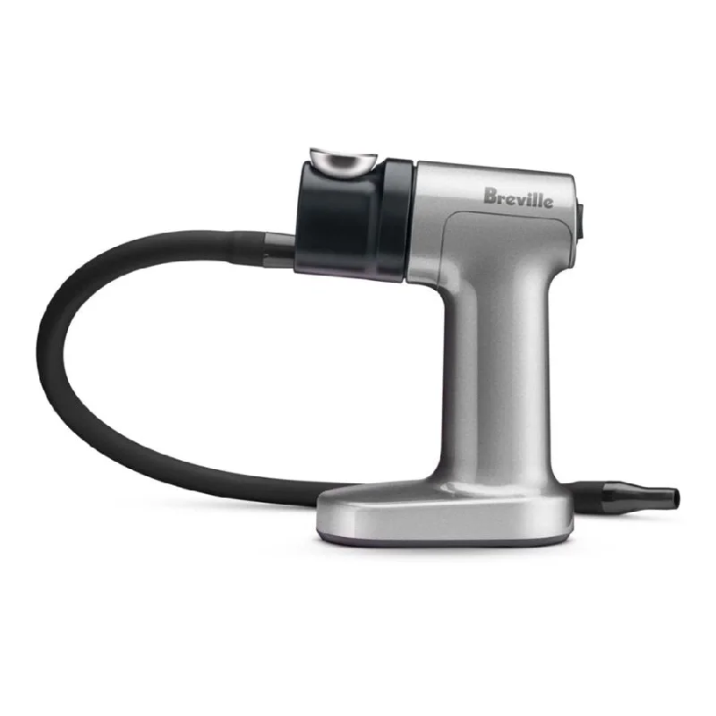 Breville The Smoking Gun Portable Smoke Infuser Gun, Silver