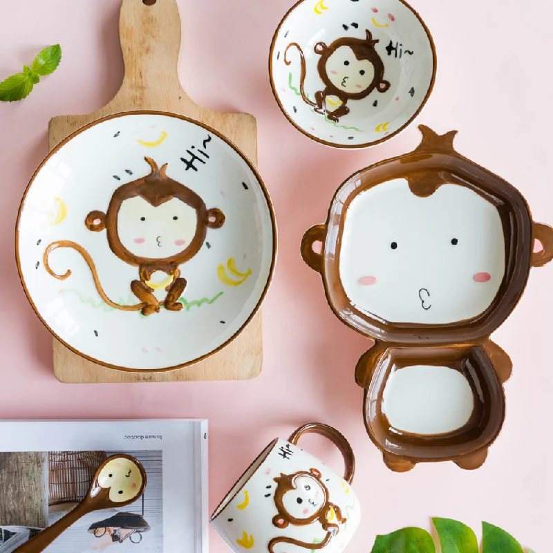 Cartoon Ceramic Dinnerware Set