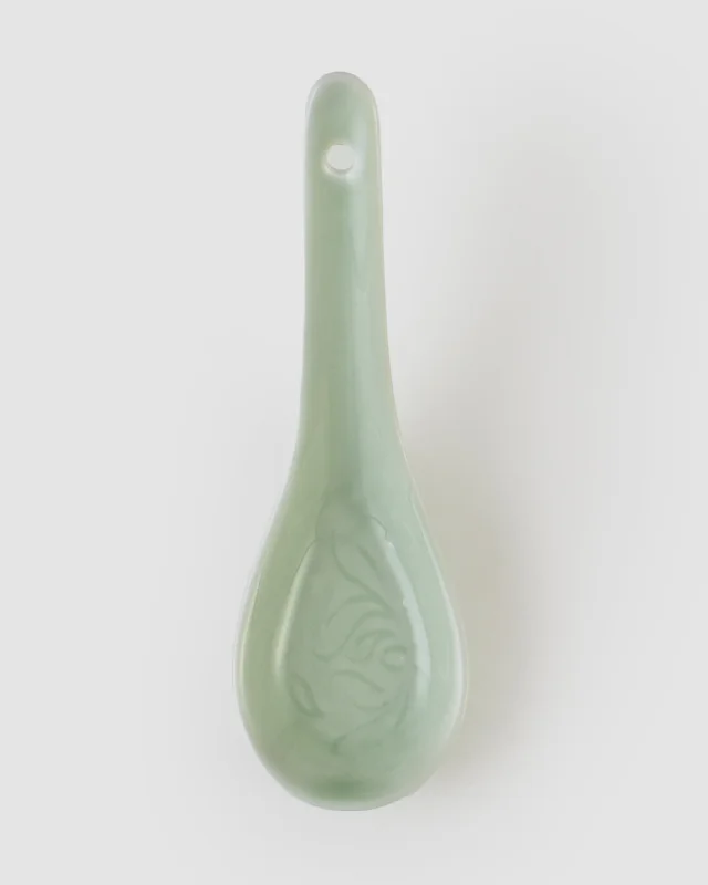 Celadon Miso Spoon