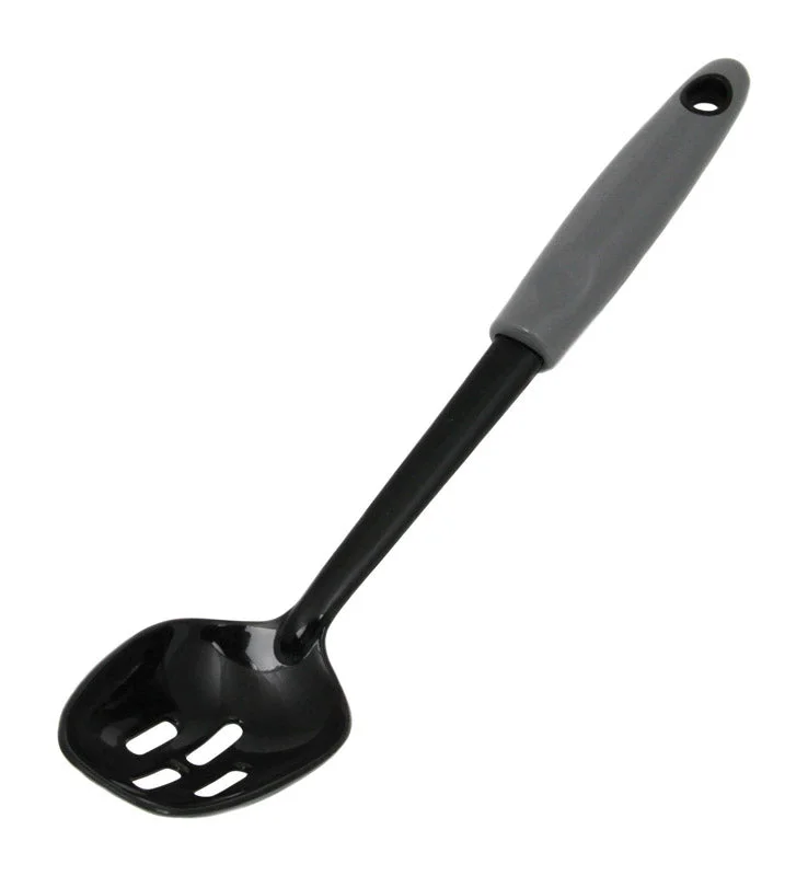 Chef Craft 2-1/2 in. W x 12 in. L Black/Gray Nylon Slotted Spoon (Pack of 3)