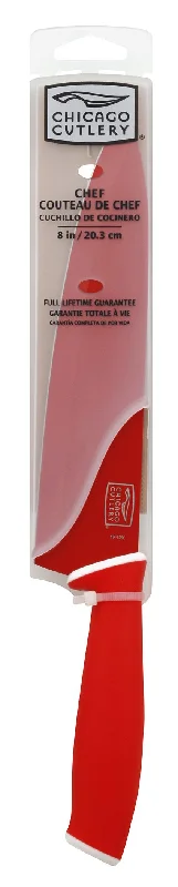 Chicago Cutlery 1106367 8" Red Chef Knife